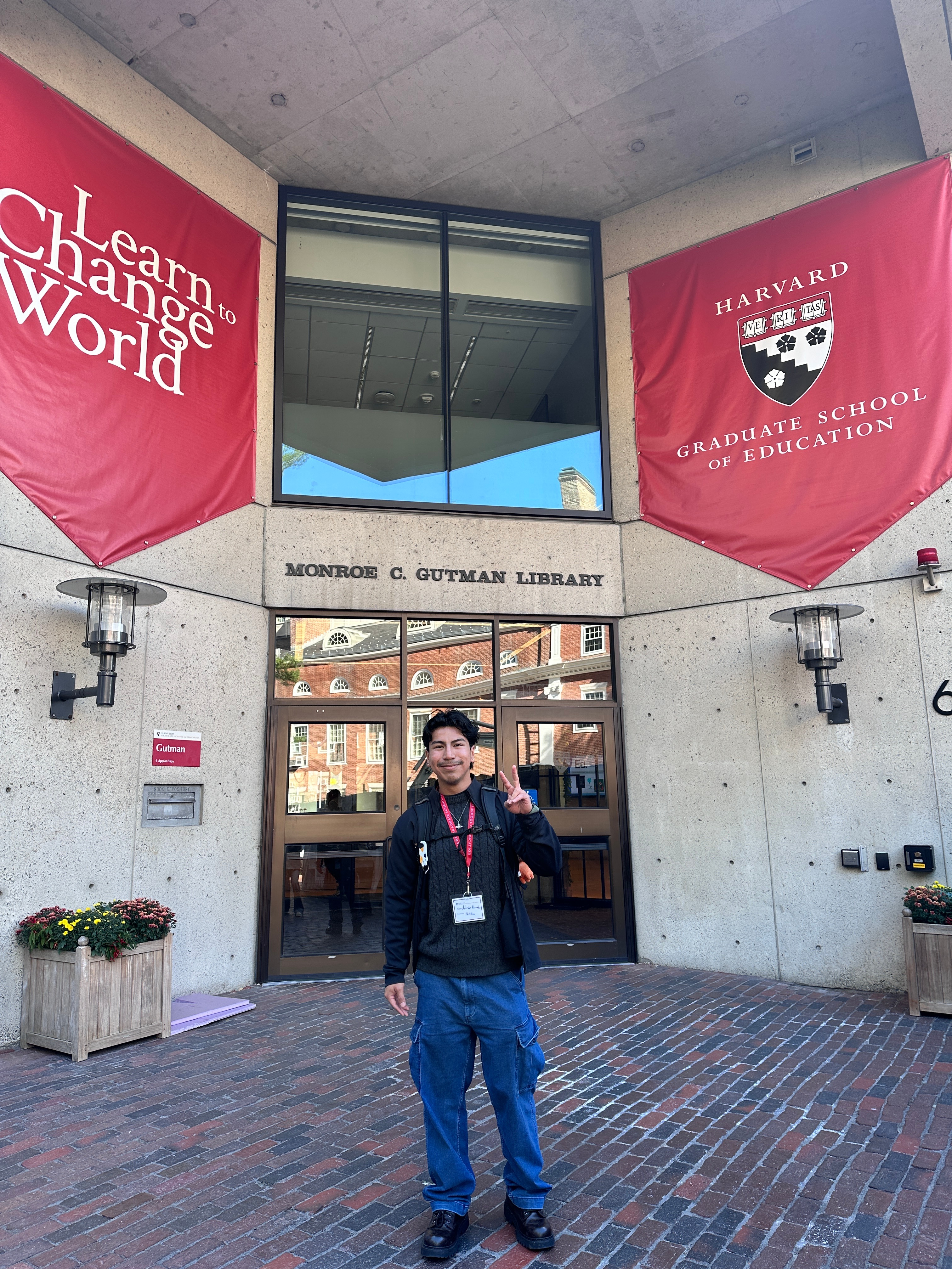 Adrian at Harvard Graduate School of Education